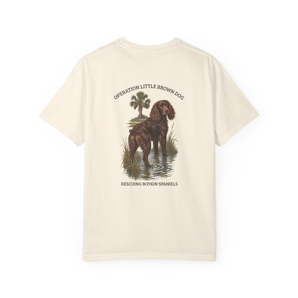 Rescuing Boykin Spaniels Operation Little Brown Dog Fundraiser T Shirt