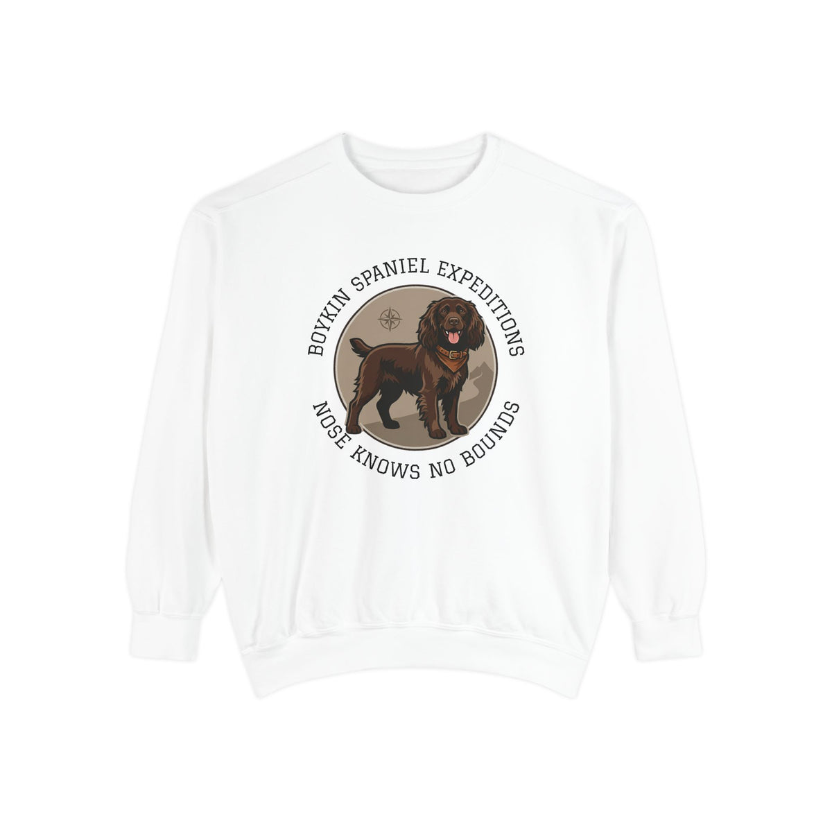 Boykin Spaniel Expeditions "Nose Knows No Bounds" Sweatshirt
