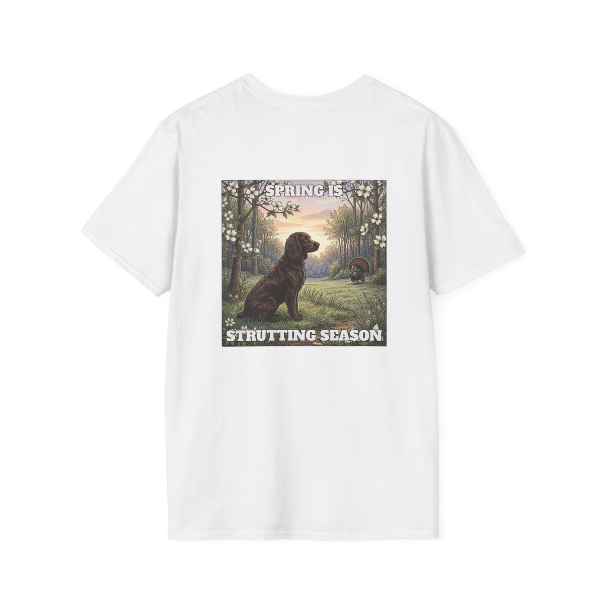 Boykin Spaniel "Spring is Strutting Season" T-Shirt