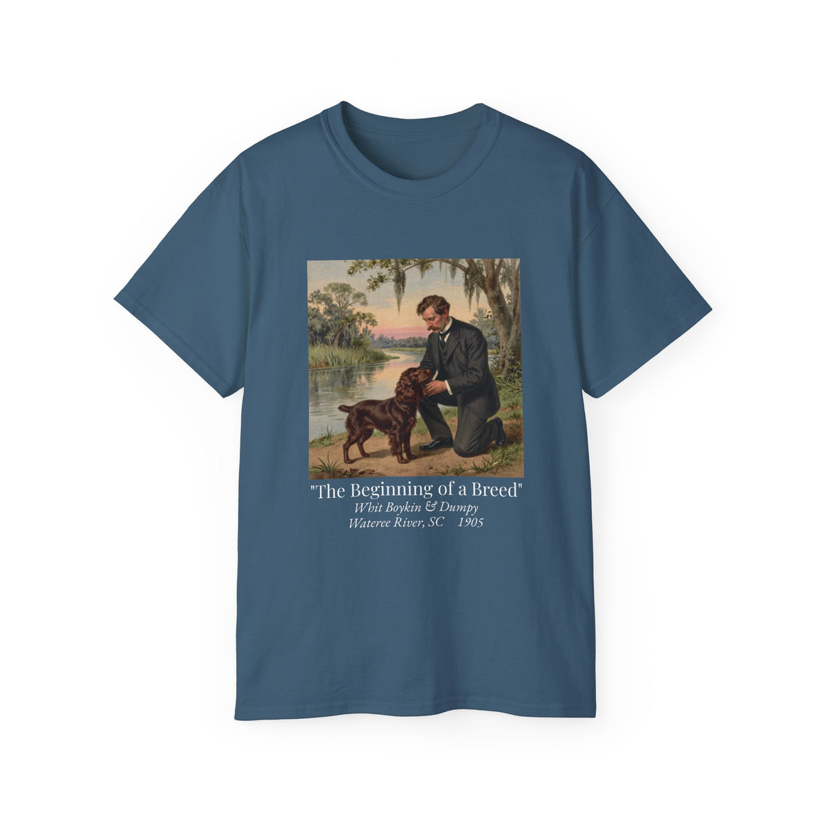 Boykin Spaniel "The Beginning of a Breed" Heritage T-Shirt