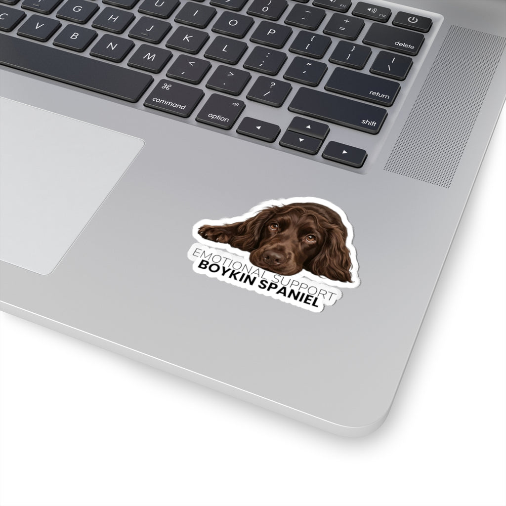 Boykin Spaniel Emotional Support Kiss-Cut Vinyl Sticker