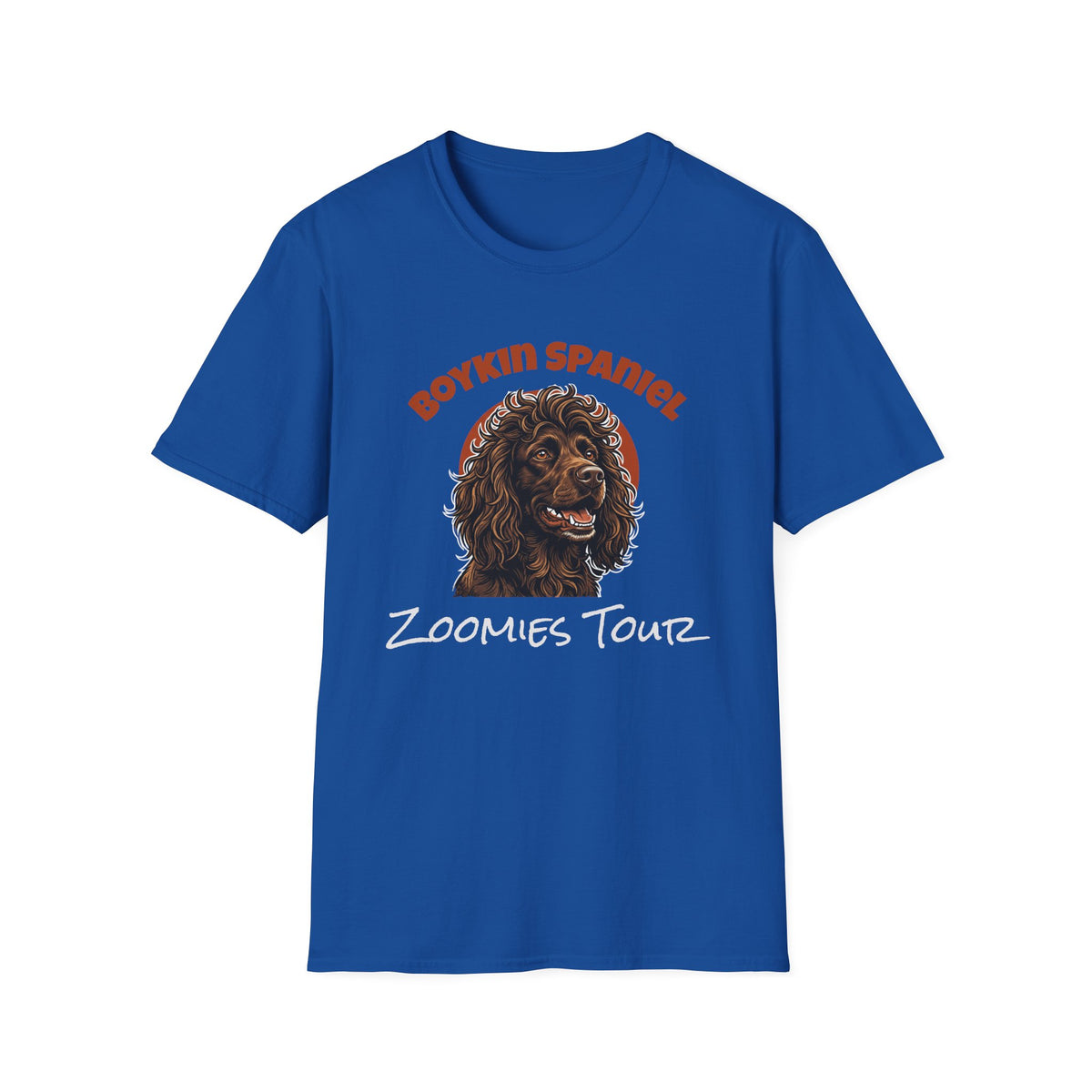Boykin Spaniel Zoomies Tour Retro Bootleg Band Shirt