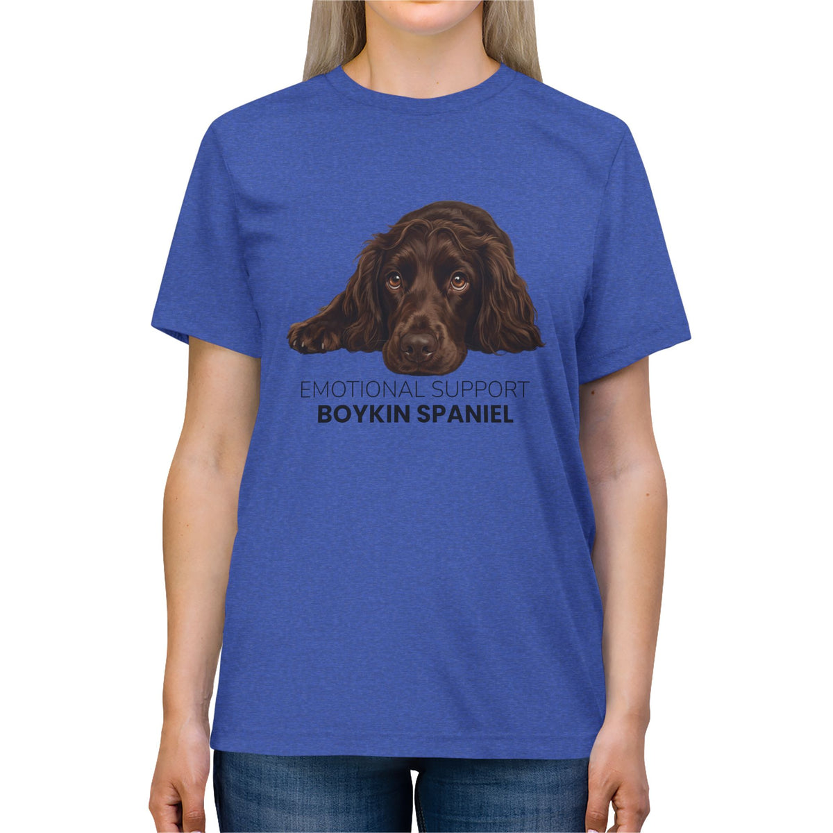 Boykin Spaniel Emotional Support Super Soft T-Shirt