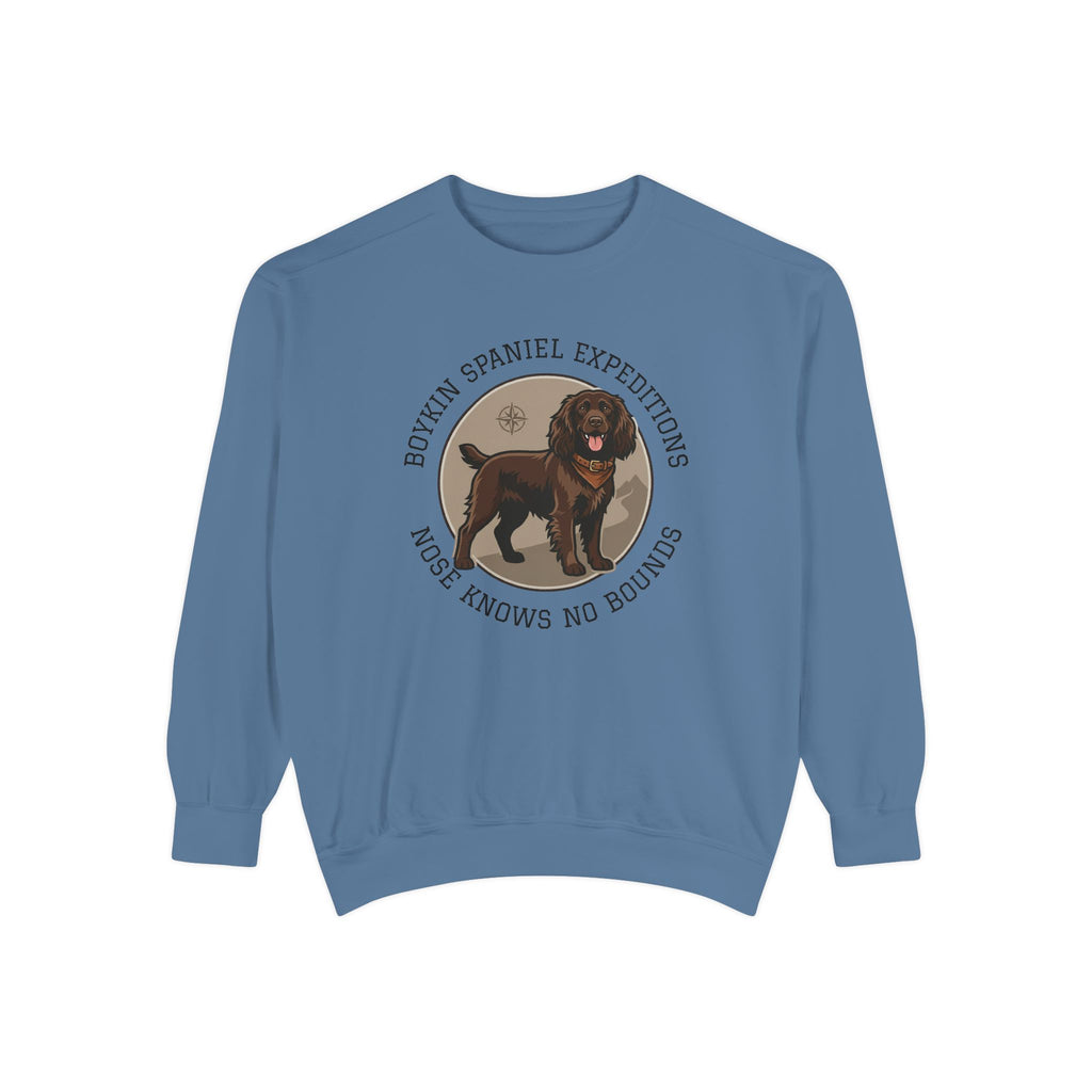 Boykin Spaniel Expeditions "Nose Knows No Bounds" Sweatshirt