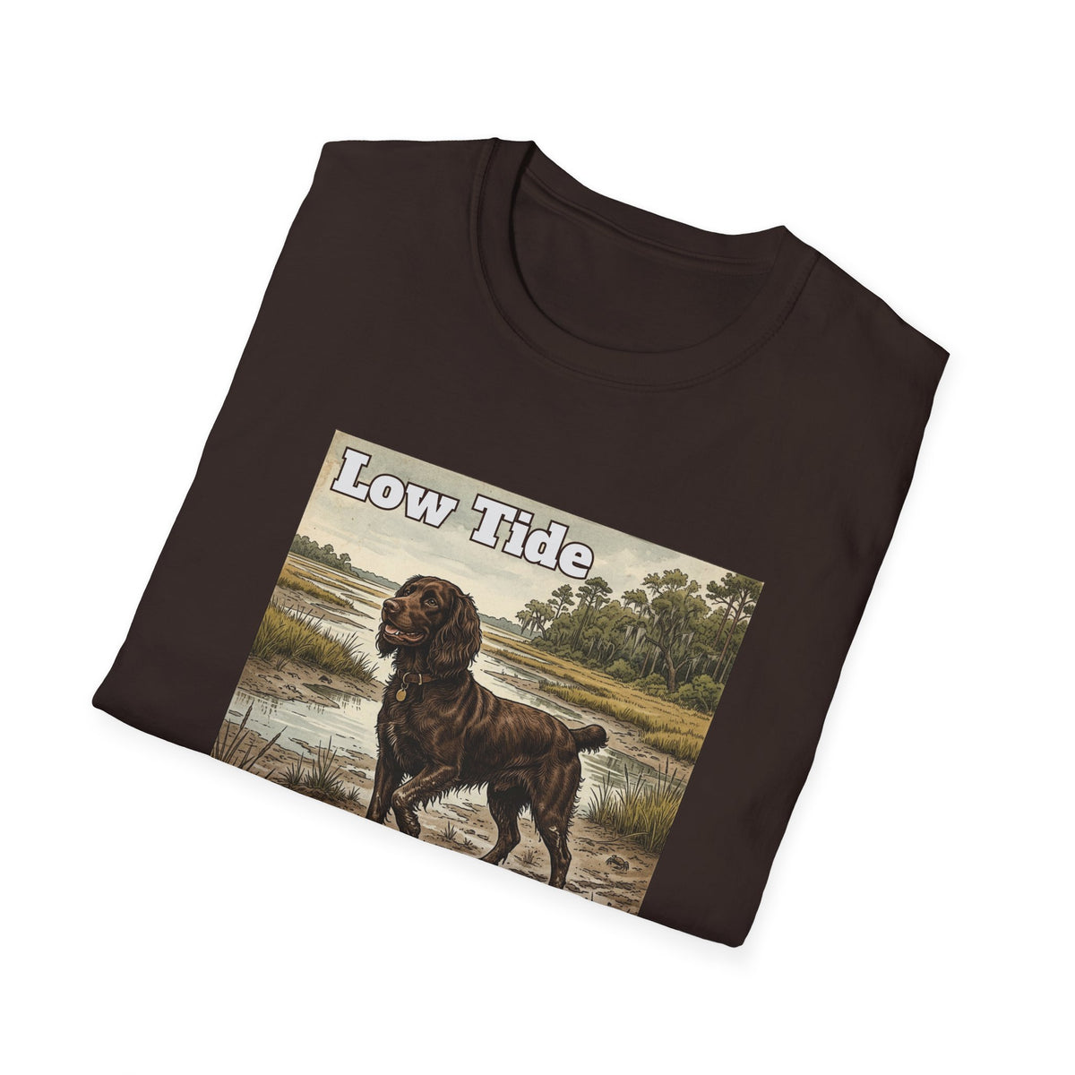 Boykin Spaniel "Low Tide High Spirits" T-Shirt