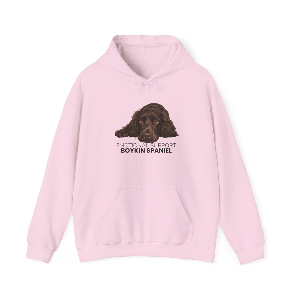 Boykin Spaniel Illustration Emotional Support Hoodie