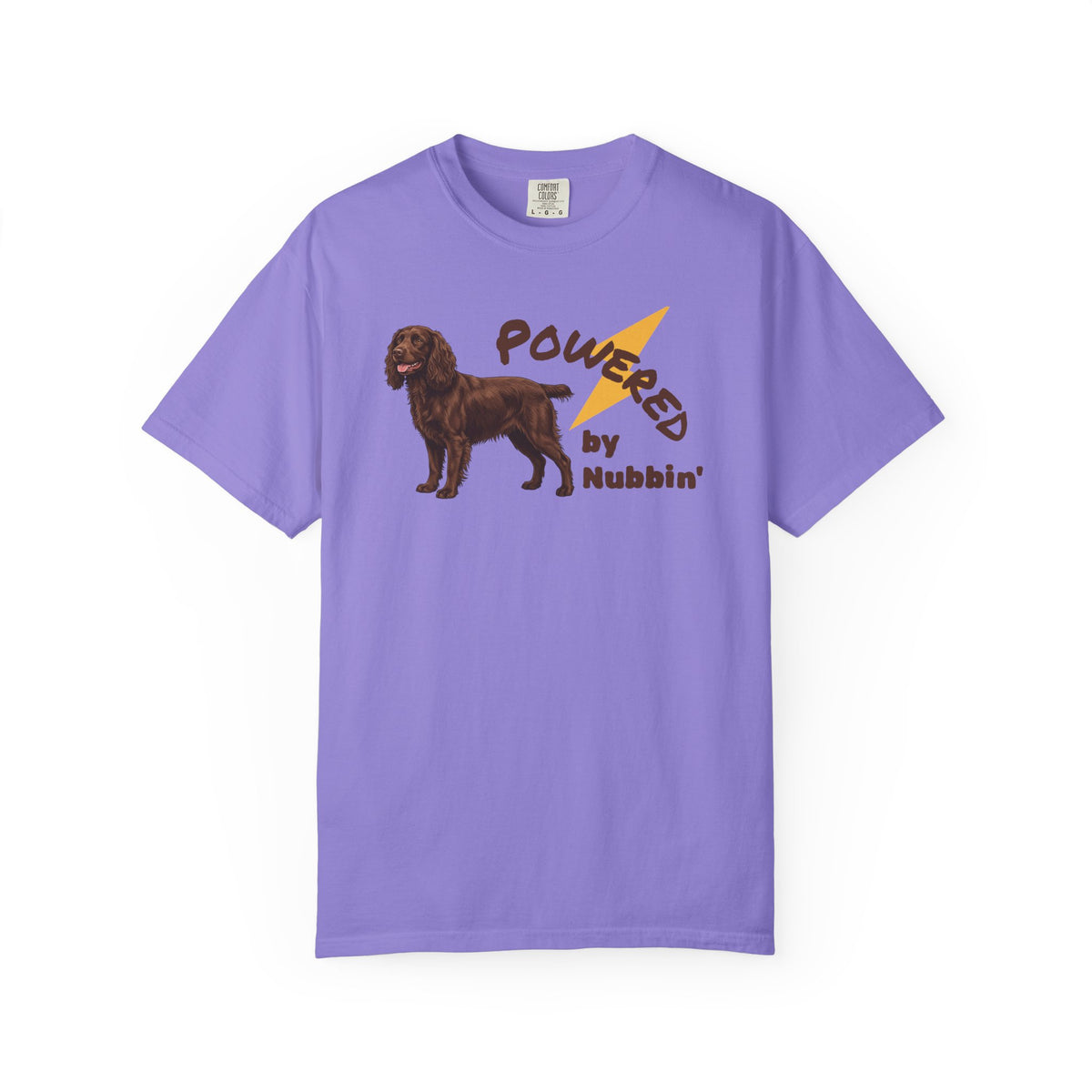 Boykin Spaniel "Powered by Nubbin" T-Shirt