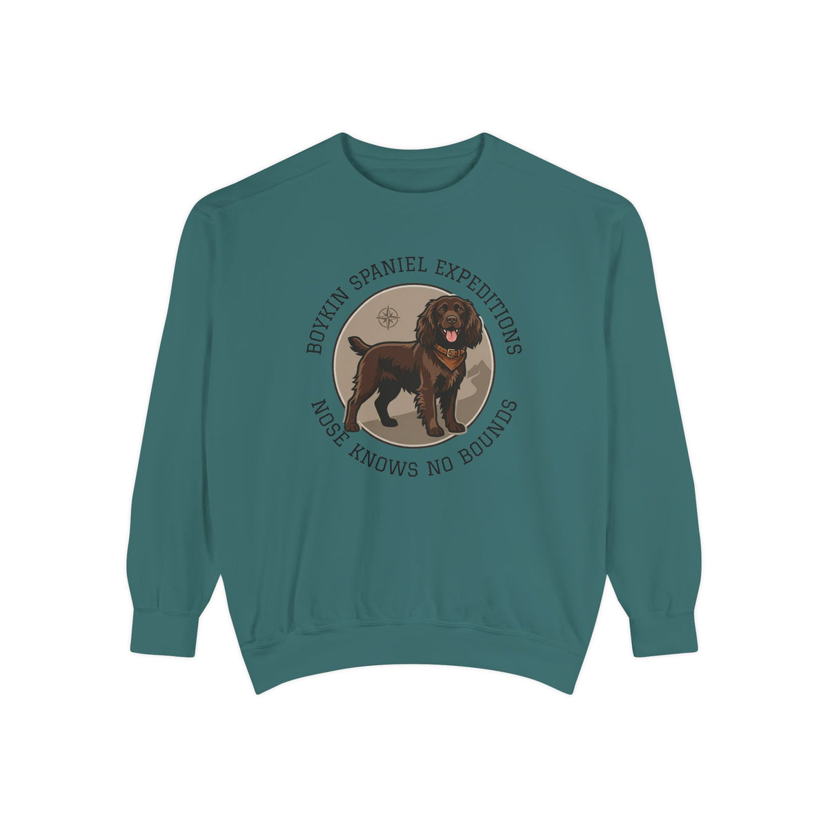 Boykin Spaniel Expeditions "Nose Knows No Bounds" Sweatshirt