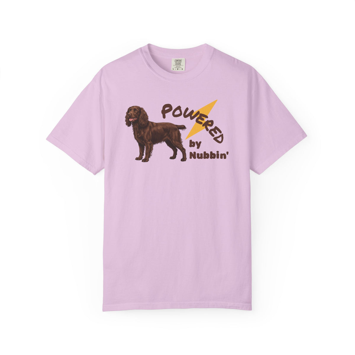 Boykin Spaniel "Powered by Nubbin" T-Shirt