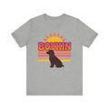 Boykin Spaniel Groovy 70s Retro Sunset T-Shirt