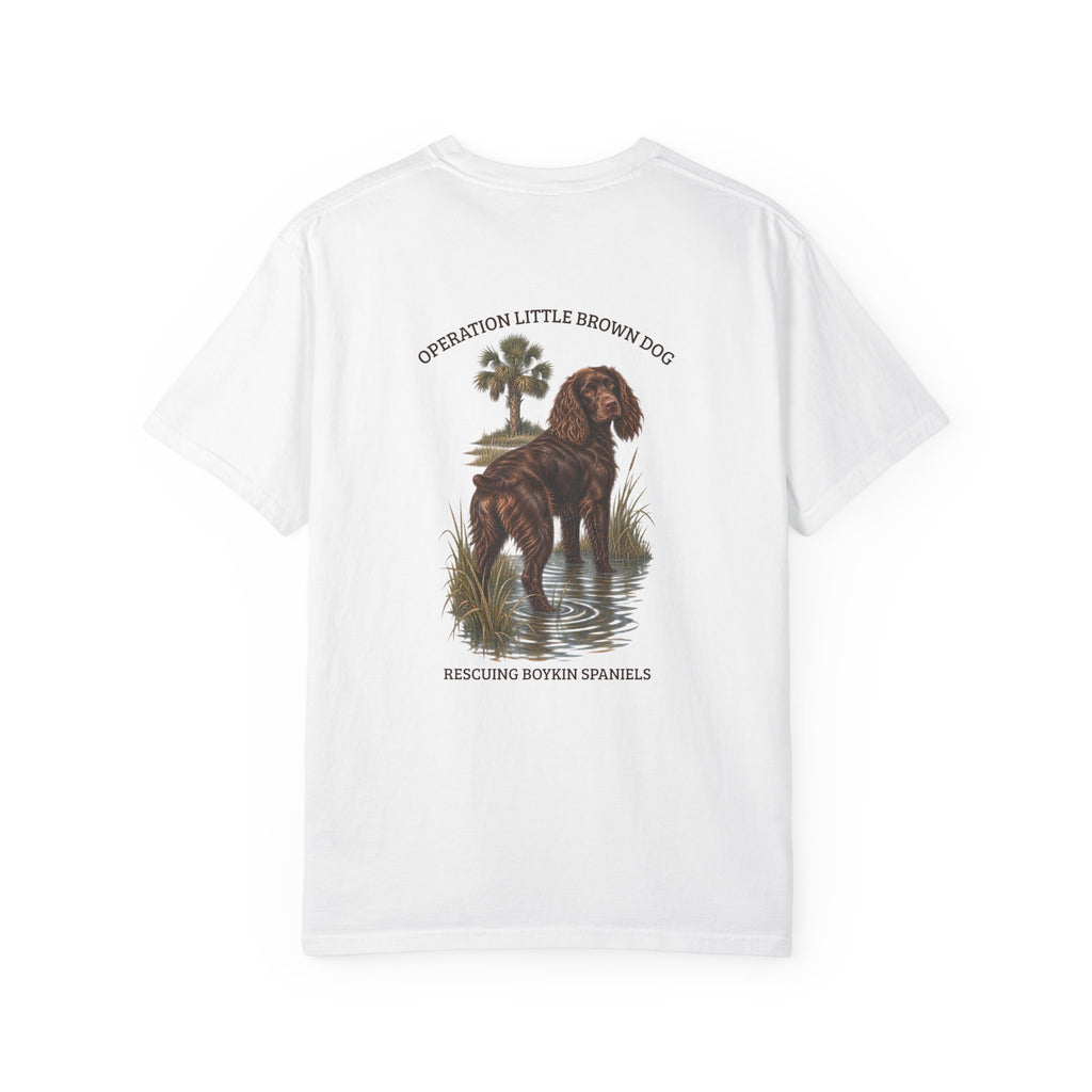 Rescuing Boykin Spaniels Operation Little Brown Dog Fundraiser T Shirt