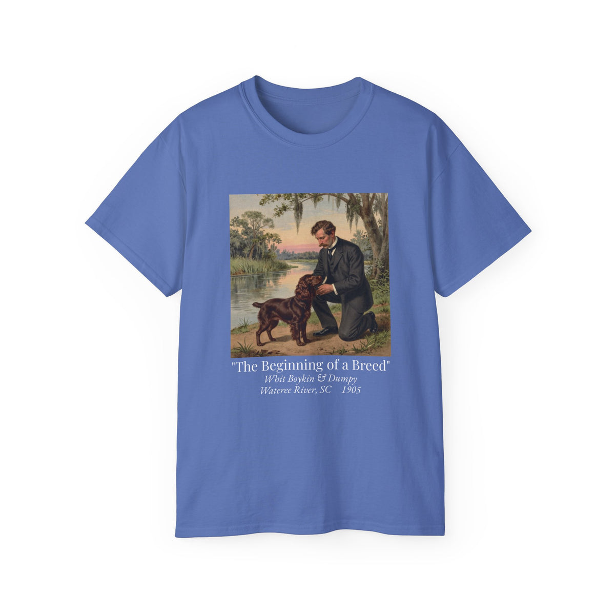 Boykin Spaniel "The Beginning of a Breed" Heritage T-Shirt