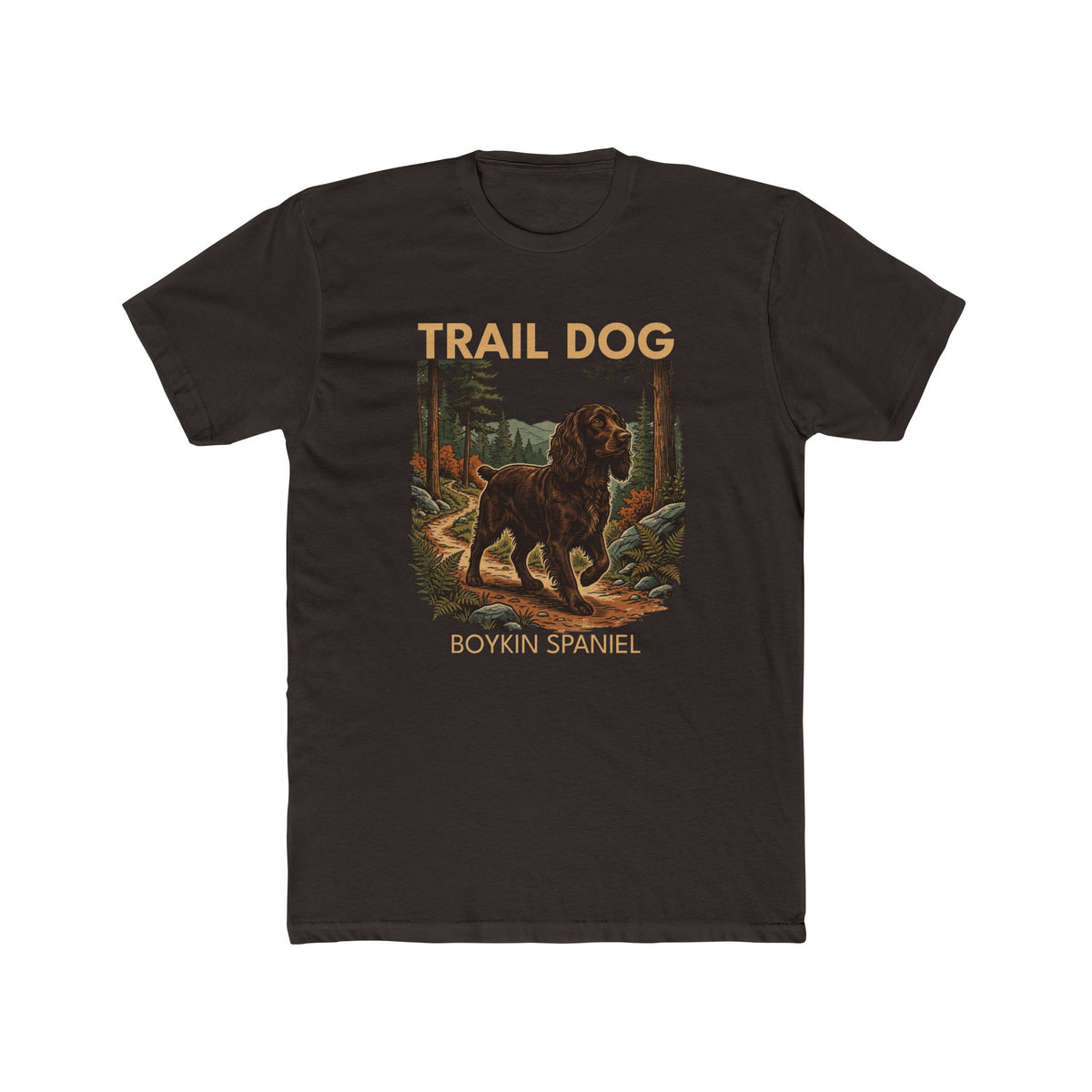 Boykin Spaniel Trail Dog T-Shirt