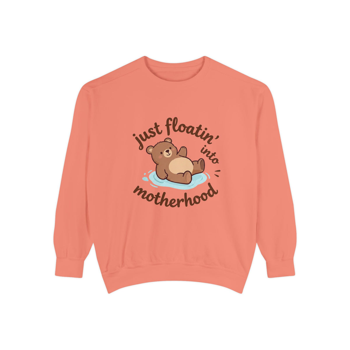 Bear "Floatin' Into Motherhood" Maternity Sweatshirt