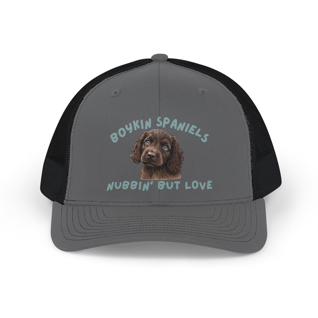 Boykin Spaniel "Nubbìn' But Love" Snapback Trucker Cap