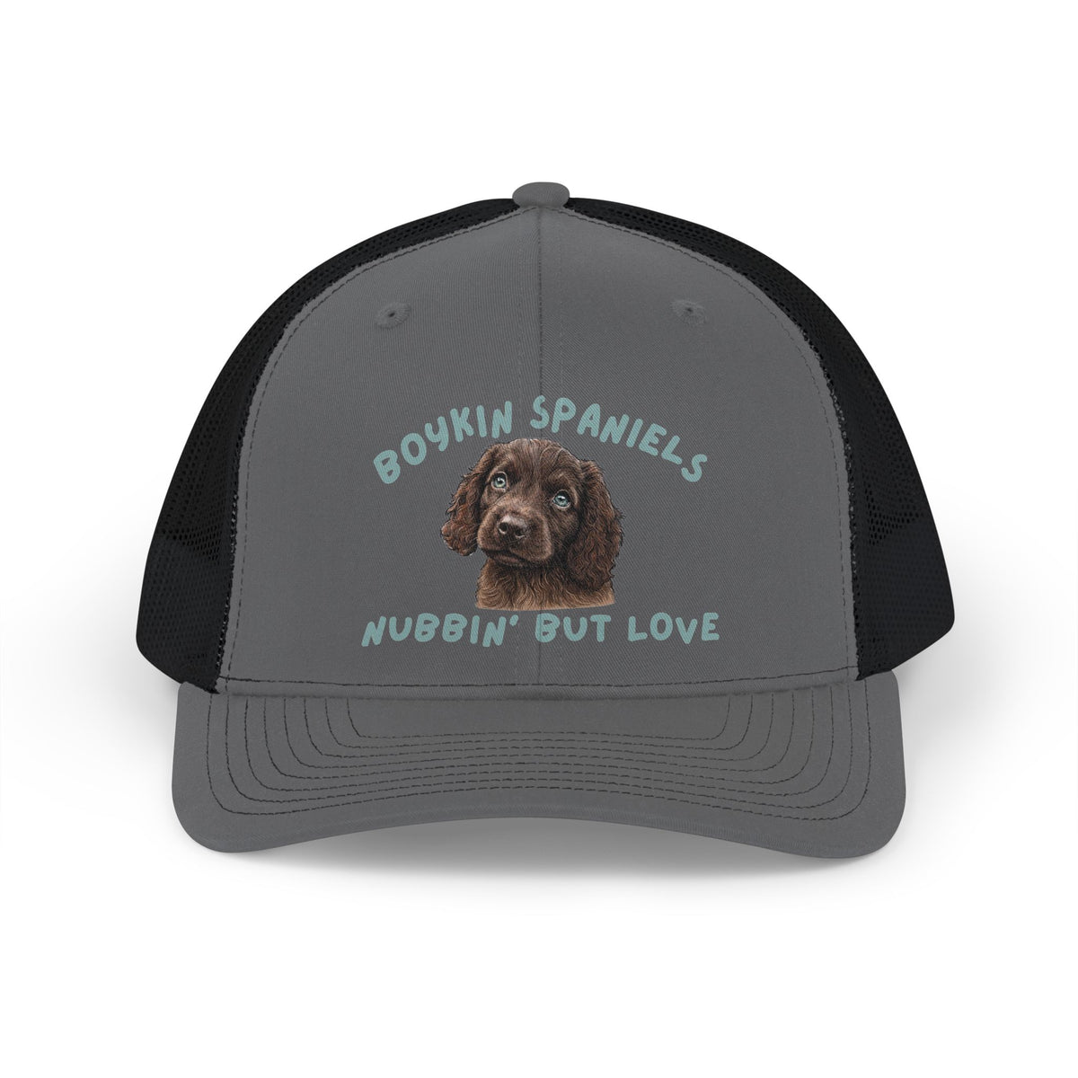 Boykin Spaniel "Nubbìn' But Love" Snapback Trucker Cap