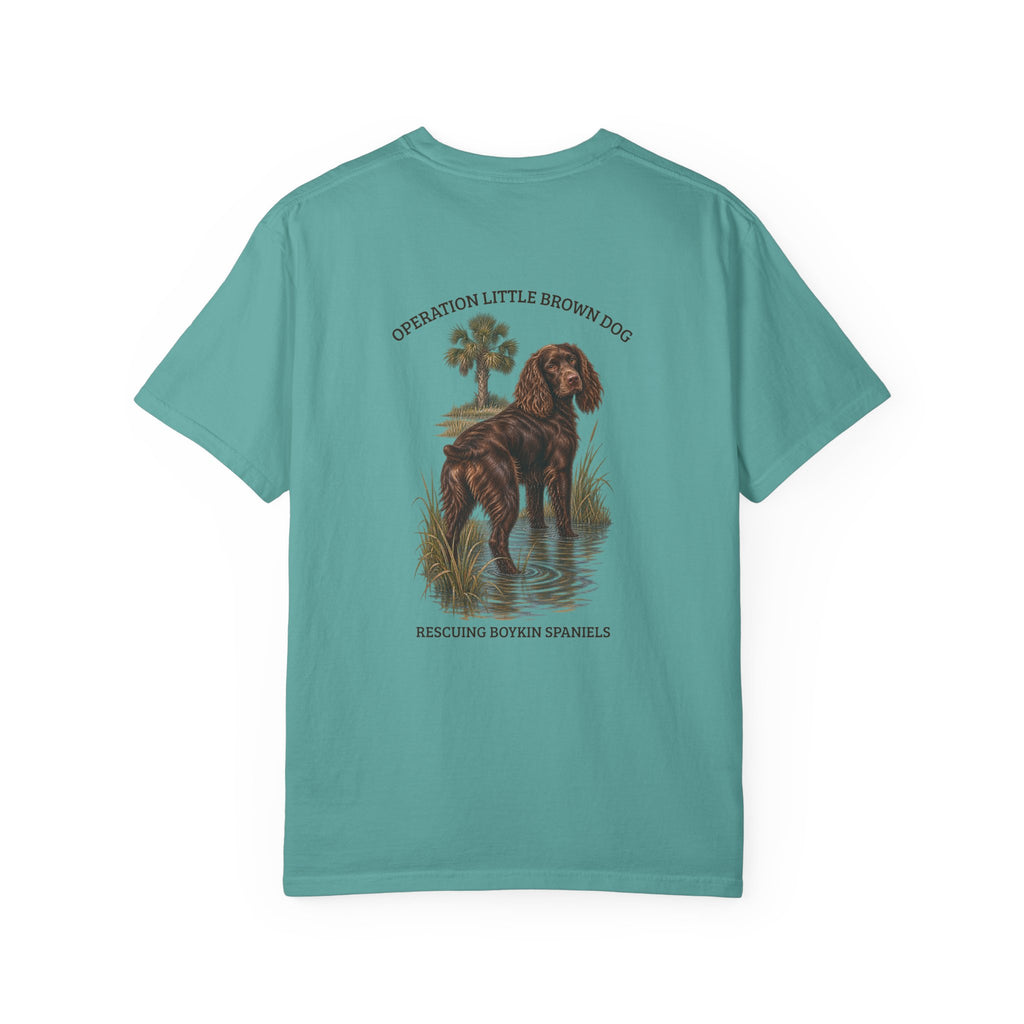 Rescuing Boykin Spaniels Operation Little Brown Dog Fundraiser T Shirt