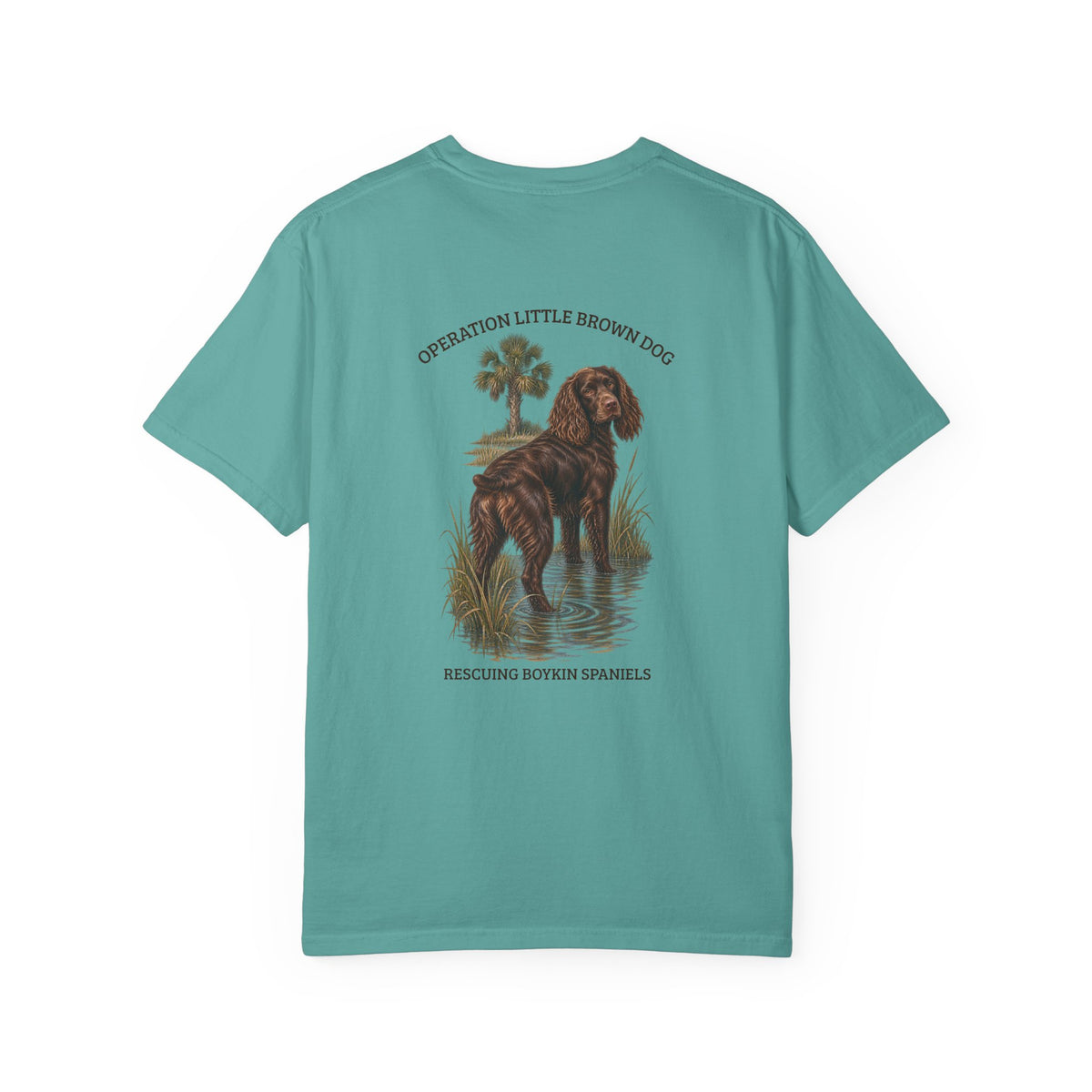 Rescuing Boykin Spaniels Operation Little Brown Dog Fundraiser T Shirt