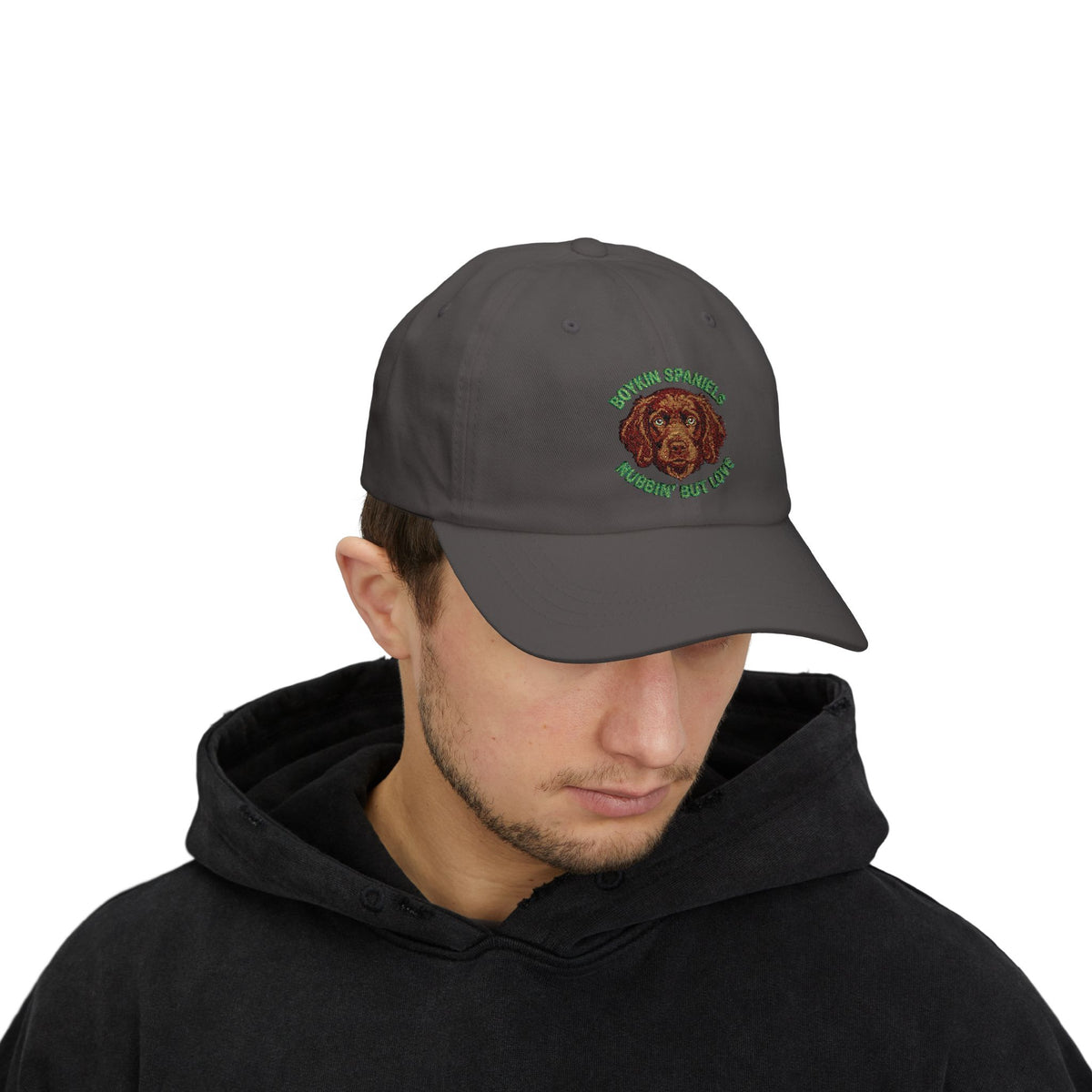 Boykin Spaniel Puppy "Nubbin' But Love" Embroidered Classic Hat