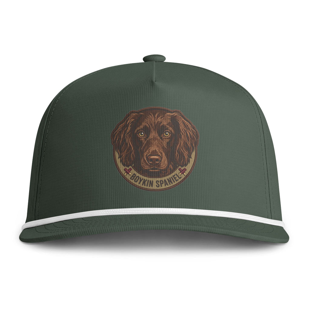 Boykin Spaniel Patch Vintage Rope Trucker Hat