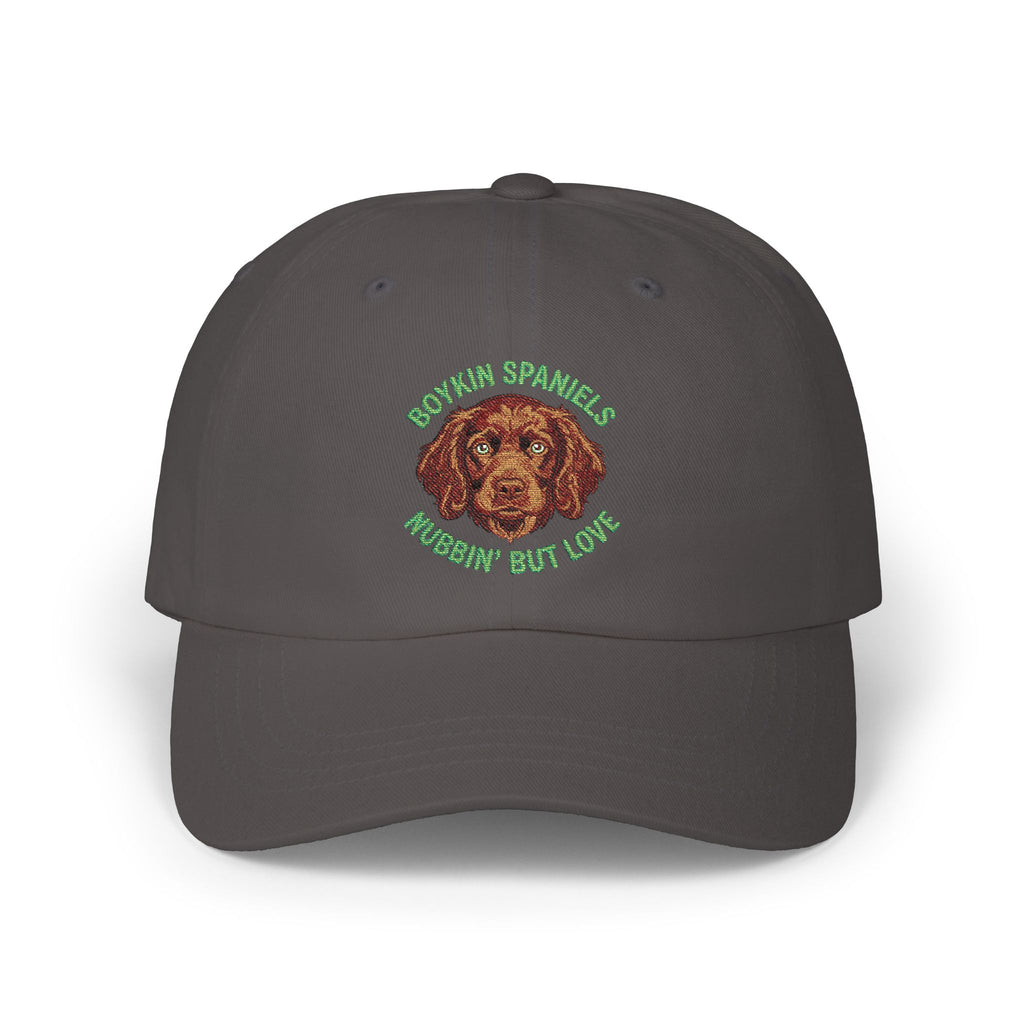 Boykin Spaniel Puppy "Nubbin' But Love" Embroidered Classic Hat