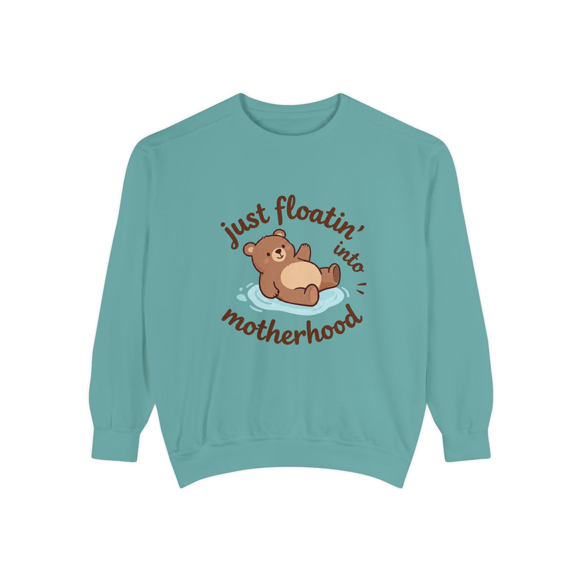 Bear "Floatin' Into Motherhood" Maternity Sweatshirt