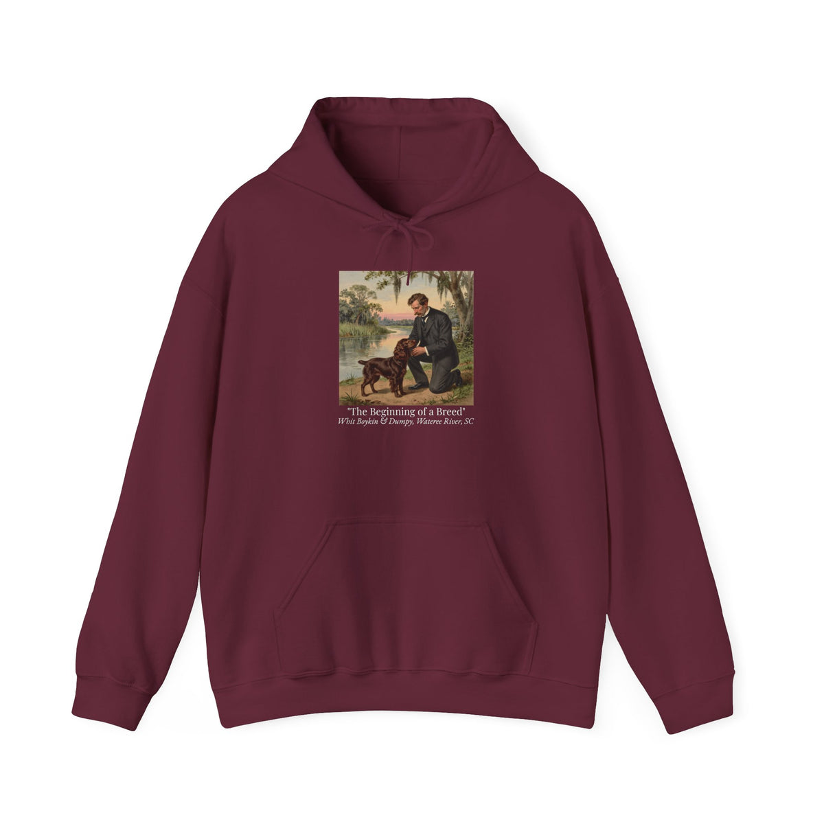Boykin Spaniel "The Beginning of a Breed" Heritage Hoodie
