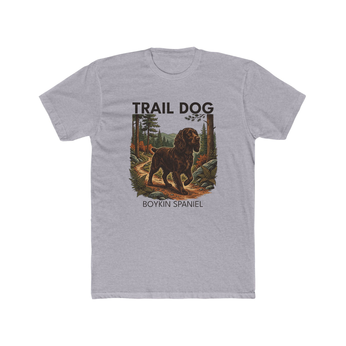 Boykin Spaniel Trail Dog T-Shirt