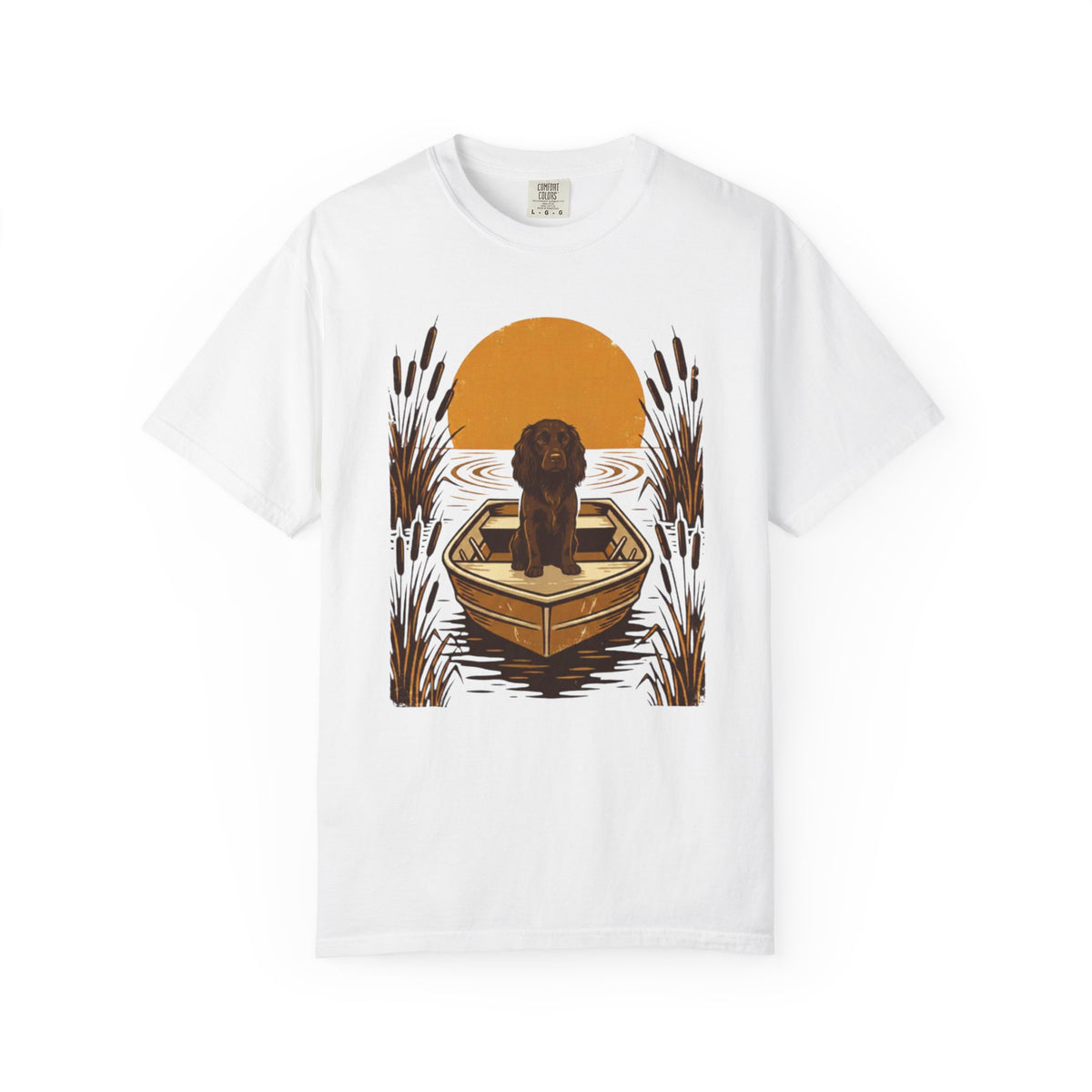 Boykin Spaniel "The Dog That Doesn't Rock the Boat" Duck Hunting T-Shirt