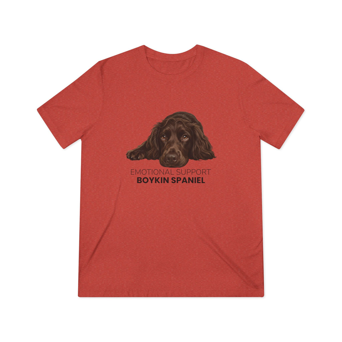 Boykin Spaniel Emotional Support Super Soft T-Shirt