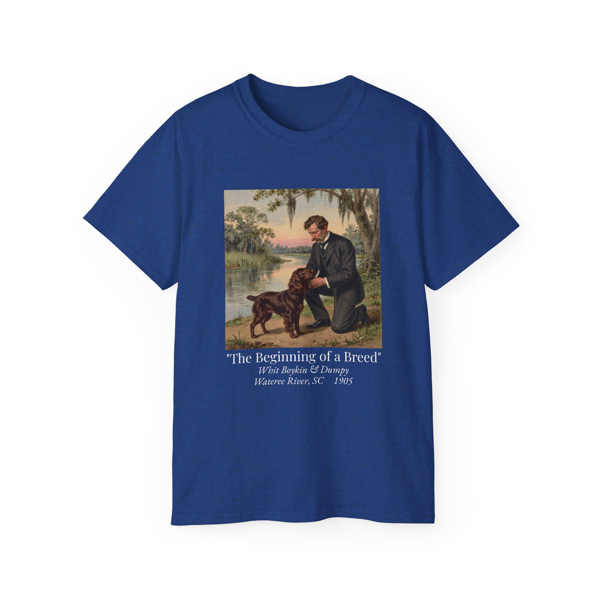 Boykin Spaniel "The Beginning of a Breed" Heritage T-Shirt