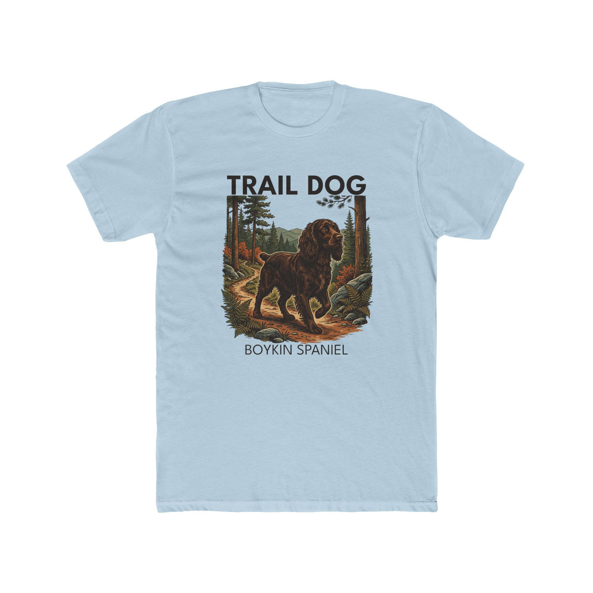 Boykin Spaniel Trail Dog T-Shirt