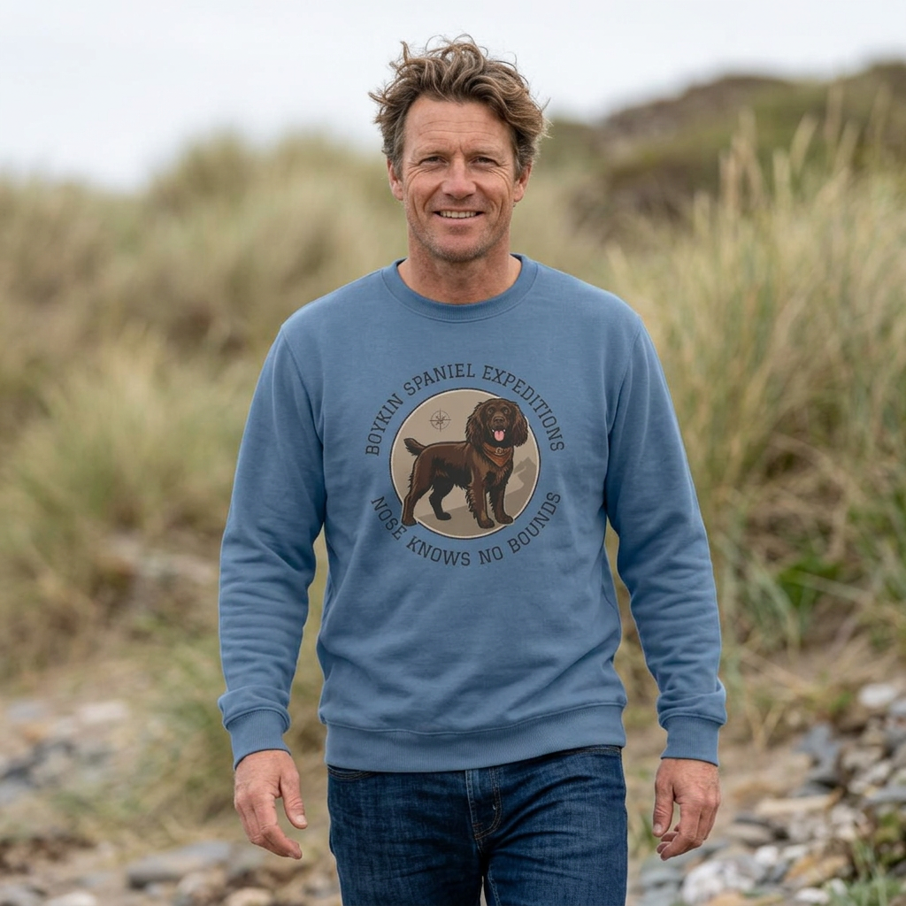 Boykin Spaniel Expeditions "Nose Knows No Bounds" Sweatshirt