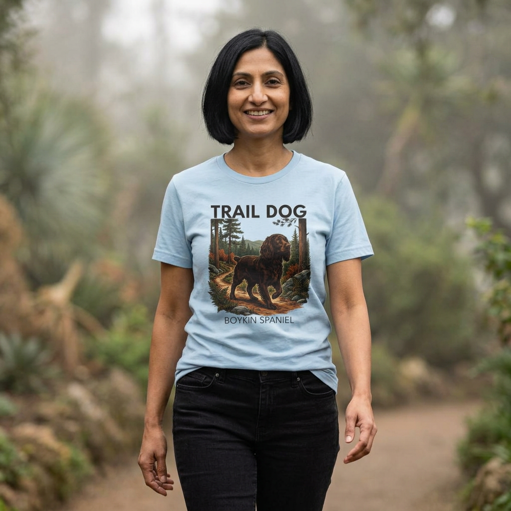 Boykin Spaniel Trail Dog T-Shirt