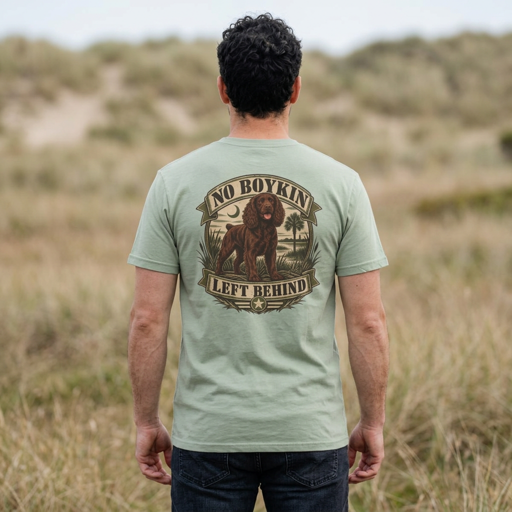No Boykin Left Behind Operation Little Brown Dog Fundraiser T Shirt