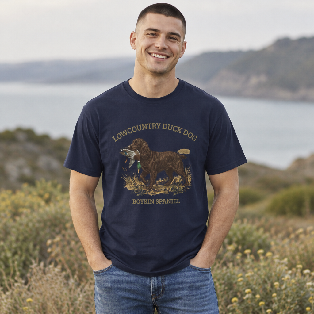 Boykin Spaniel Duck Dog South Carolina Hunting T-shirt