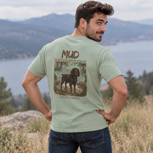 Boykin Spaniel "Mud Is My Favorite Color" T-Shirt