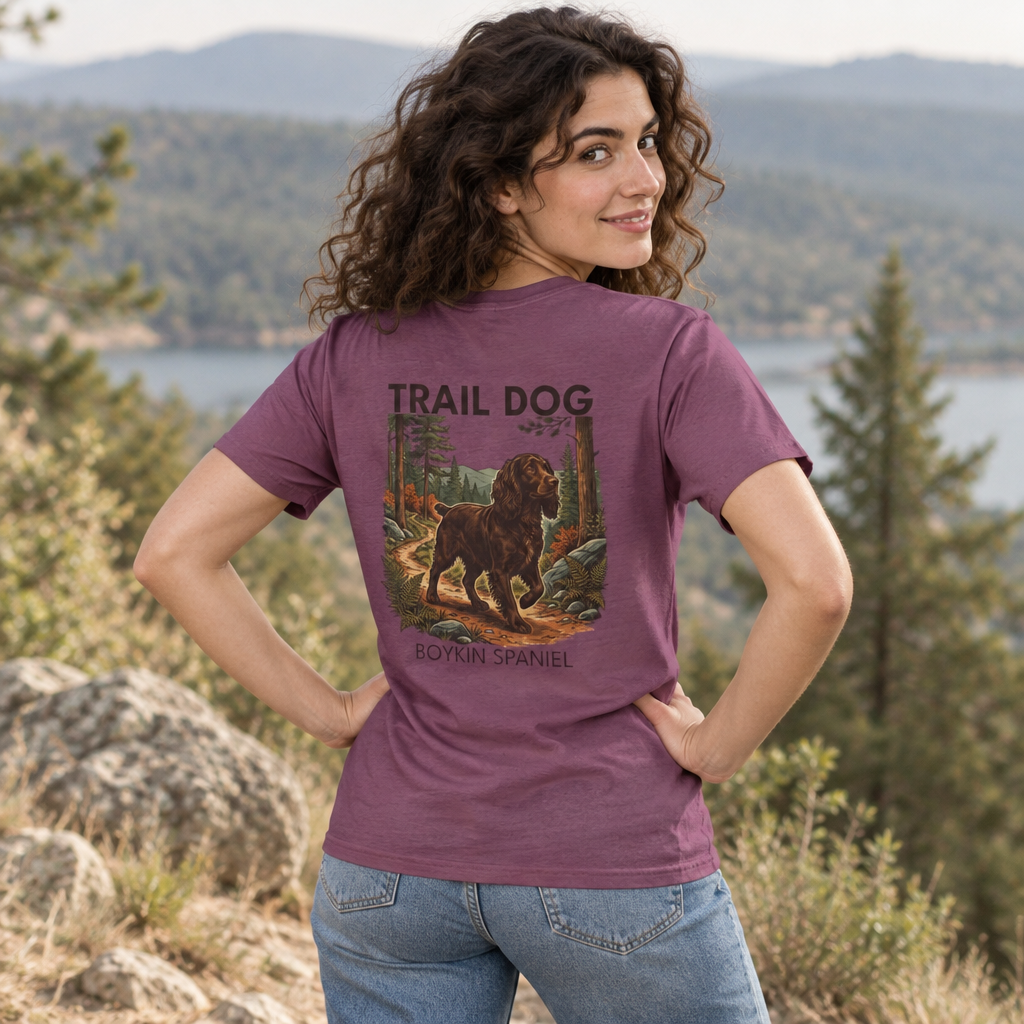 Boykin Spaniel "Trail Dog" T-Shirt