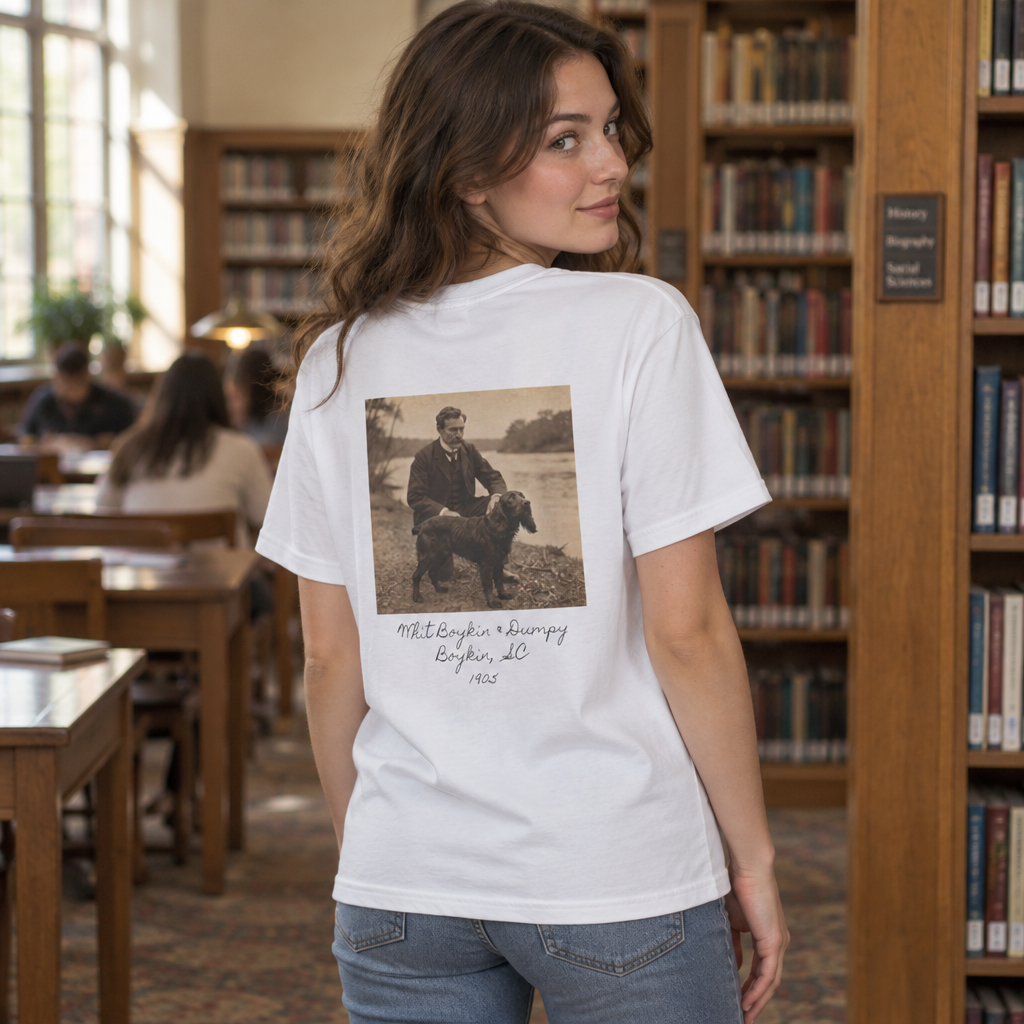 Boykin Spaniel “Where It Began” T-Shirt