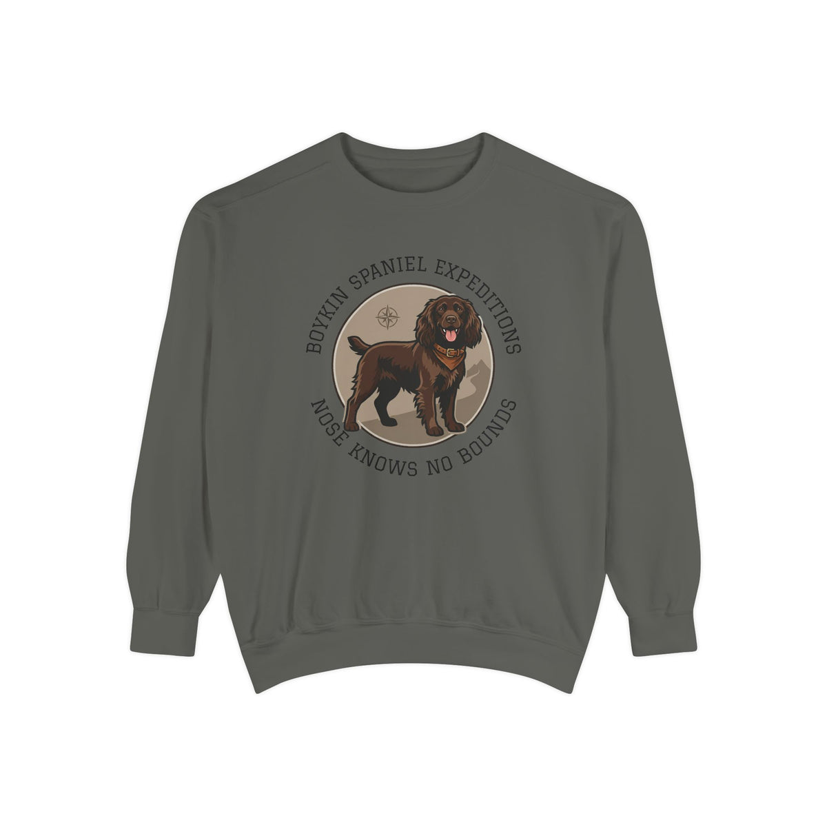 Boykin Spaniel Expeditions "Nose Knows No Bounds" Sweatshirt
