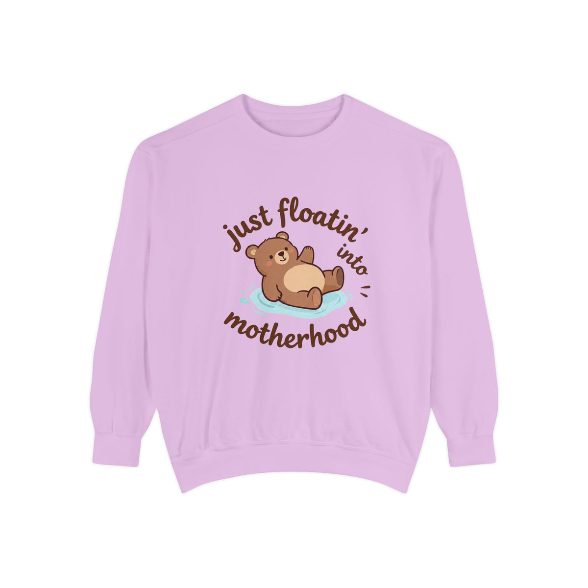 Bear "Floatin' Into Motherhood" Maternity Sweatshirt