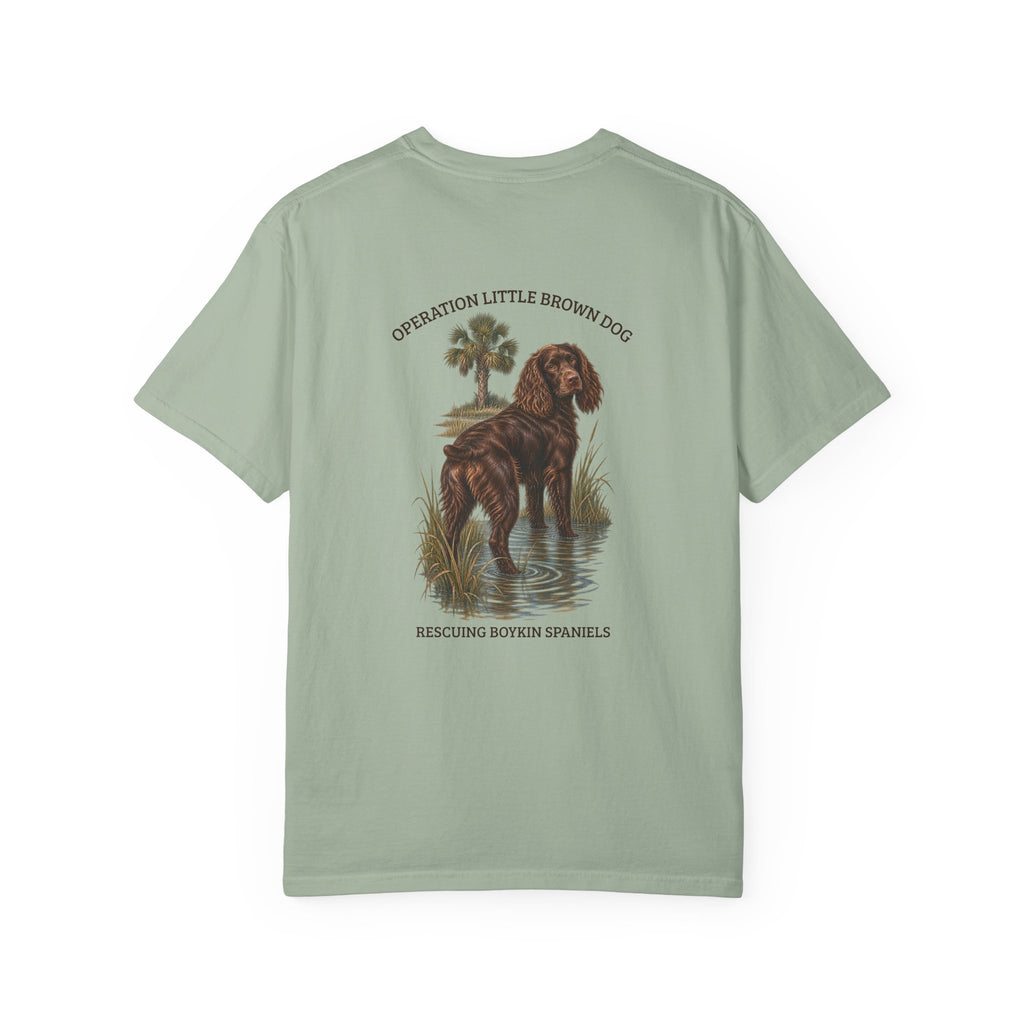 Rescuing Boykin Spaniels Operation Little Brown Dog Fundraiser T Shirt