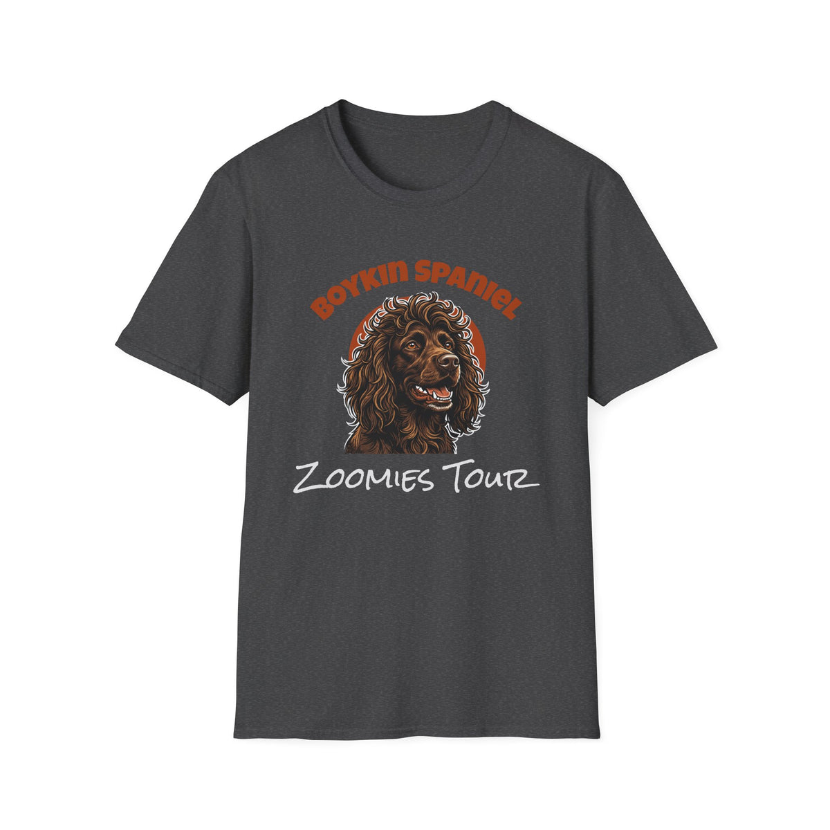 Boykin Spaniel Zoomies Tour Retro Bootleg Band Shirt