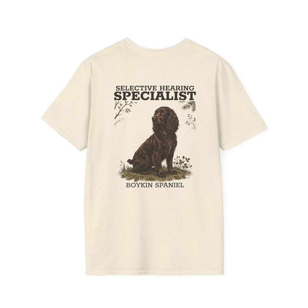 Boykin Spaniel Selective Hearing Specialist T-Shirt
