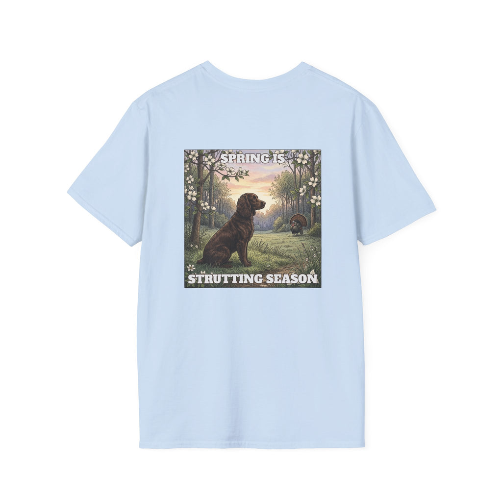 Boykin Spaniel "Spring is Strutting Season" T-Shirt