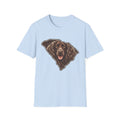 Boykin Spaniel Portrait in SC State Outline T-Shirt