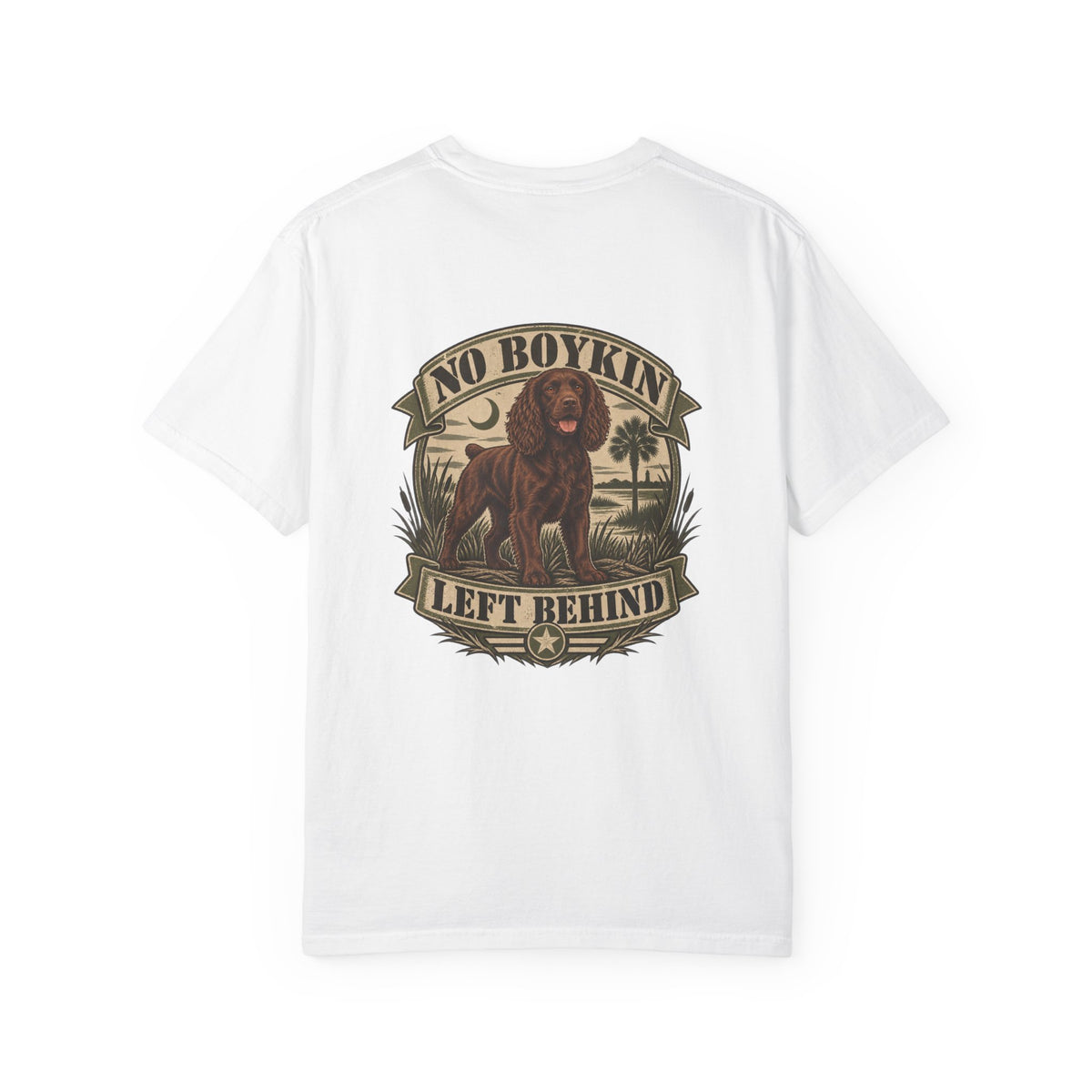 No Boykin Left Behind Operation Little Brown Dog Fundraiser T Shirt