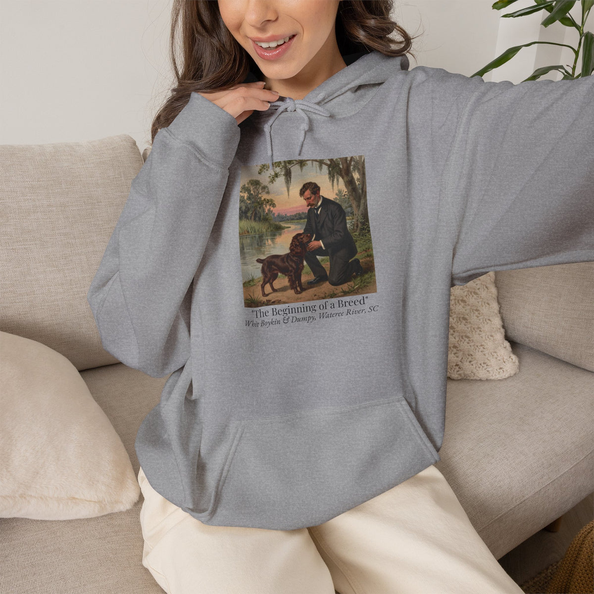 Boykin Spaniel "The Beginning of a Breed" Heritage Hoodie