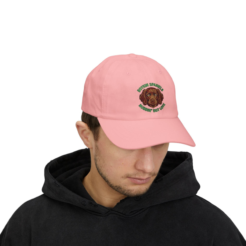 Boykin Spaniel Puppy "Nubbin' But Love" Embroidered Classic Hat