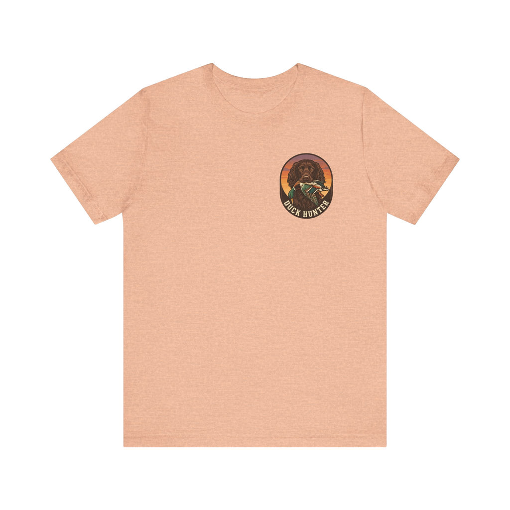 Boykin Spaniel Duck Hunter Vintage Sunset Waterfowl Bird Dog T-Shirt